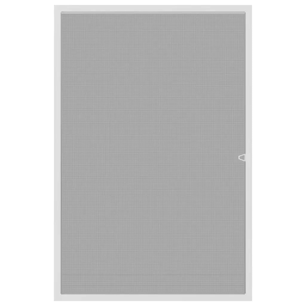 Zanzariera per Finestre Bianca 80x120 cm 153830