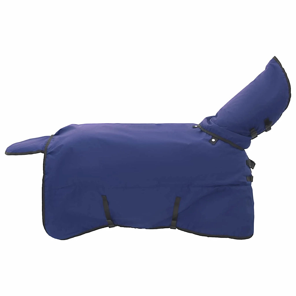 Coperta per Cavalli Verde Scuro e Nero 105 cm Poliestere CFW7024447