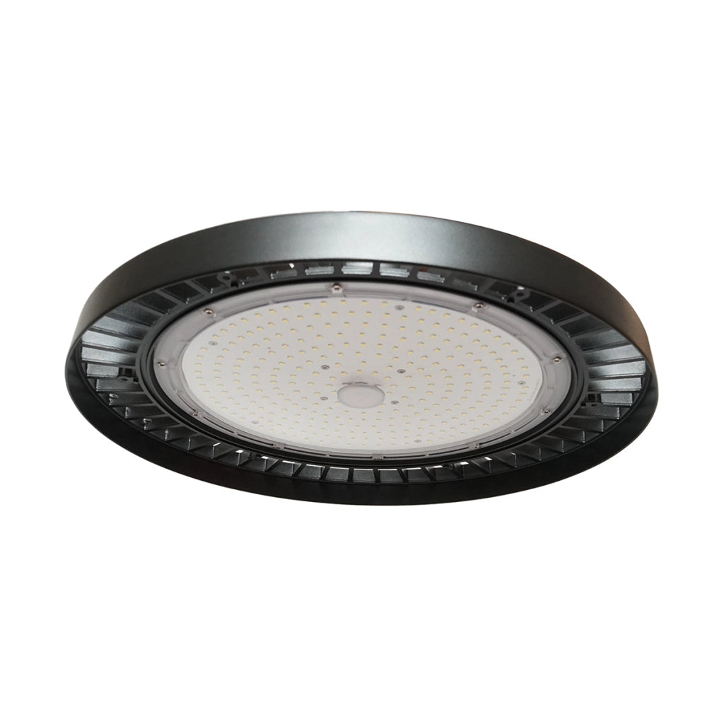 Lampada industriale LED High-Bay 200W, 220V, 6000K, 30000lm per capannoni, magazzini 380x140mm Breckner Germany