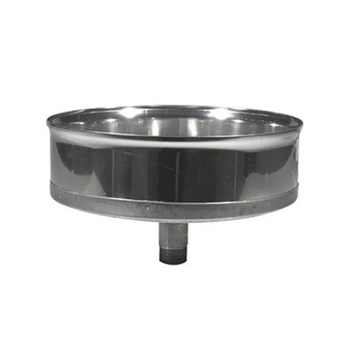 TAPPO CHIUSURA ACCIAIO CON SPURGO- Diam. 160- DK- pezzi 1