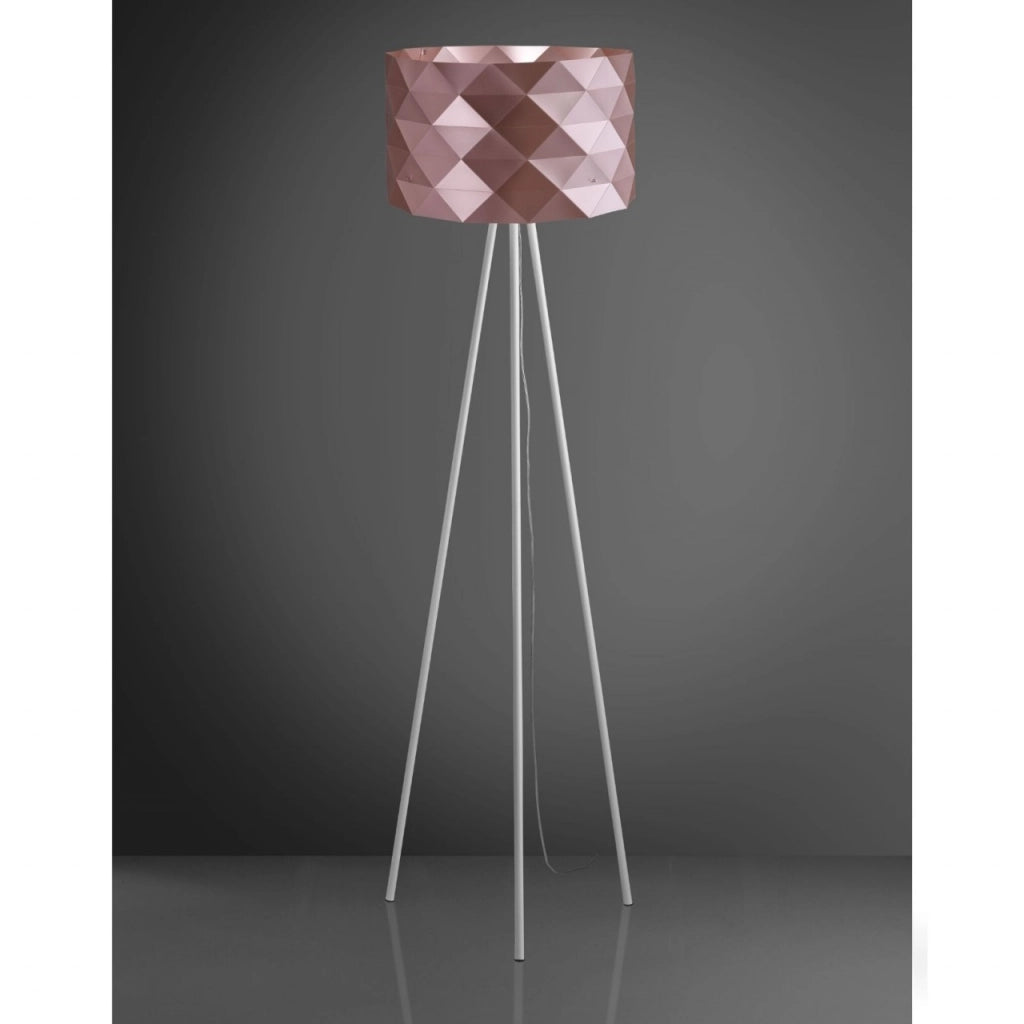 Piantana Treppiedi Pink Metal in Metallo Cm. 40 x 146h