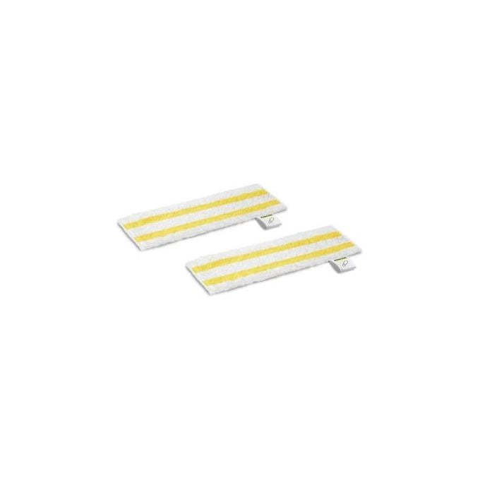 Kärcher 2.863-339.0 EasyFix Set Panni Microfibra per Pavimenti Pulitore a Vapore 2 pz colore Bianco
