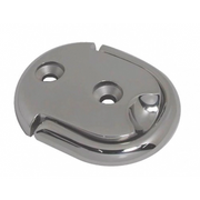PIASTRA INOX 316 C/ANELLO OVAL BASE 316 DOUBLE RING
