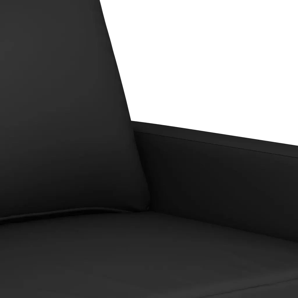 Set di Divani 4 pz Nero in Velluto