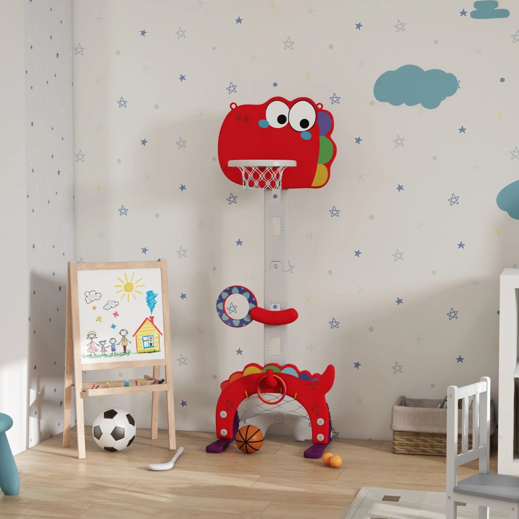Cestino da Basket Bambini Regolabile ¨C zephmum ¨C Verde