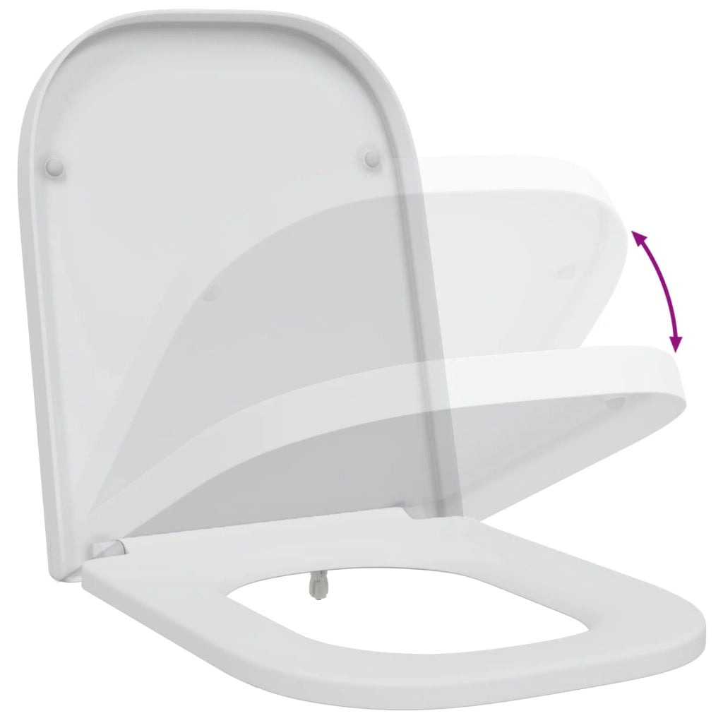 Sedile del WC Bianco 47,5 x 35 x 3,6 cm Duroplast 42002361