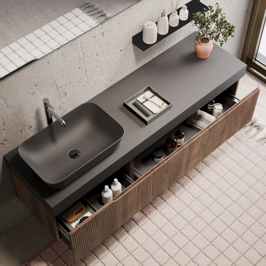Composizione 7 pezzi VENERE rovere rio