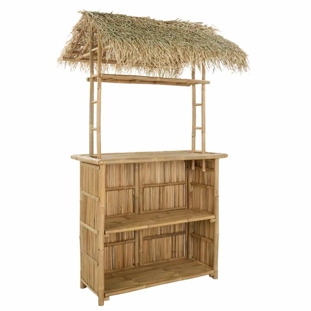 Tavolo da bar da esterno Naturale 115 x 95 x 215 cm Bambù 42028065