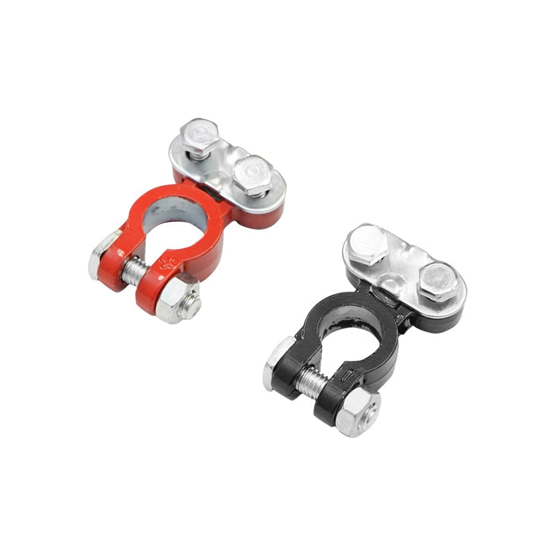 Set di terminali per batteria rossi e neri Breckner Germany