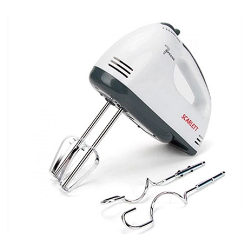 Trade Shop - Sbattitore Elettrico Frullatore Frusta Impastatore 4 Fruste 7 Velocita' He-133 -