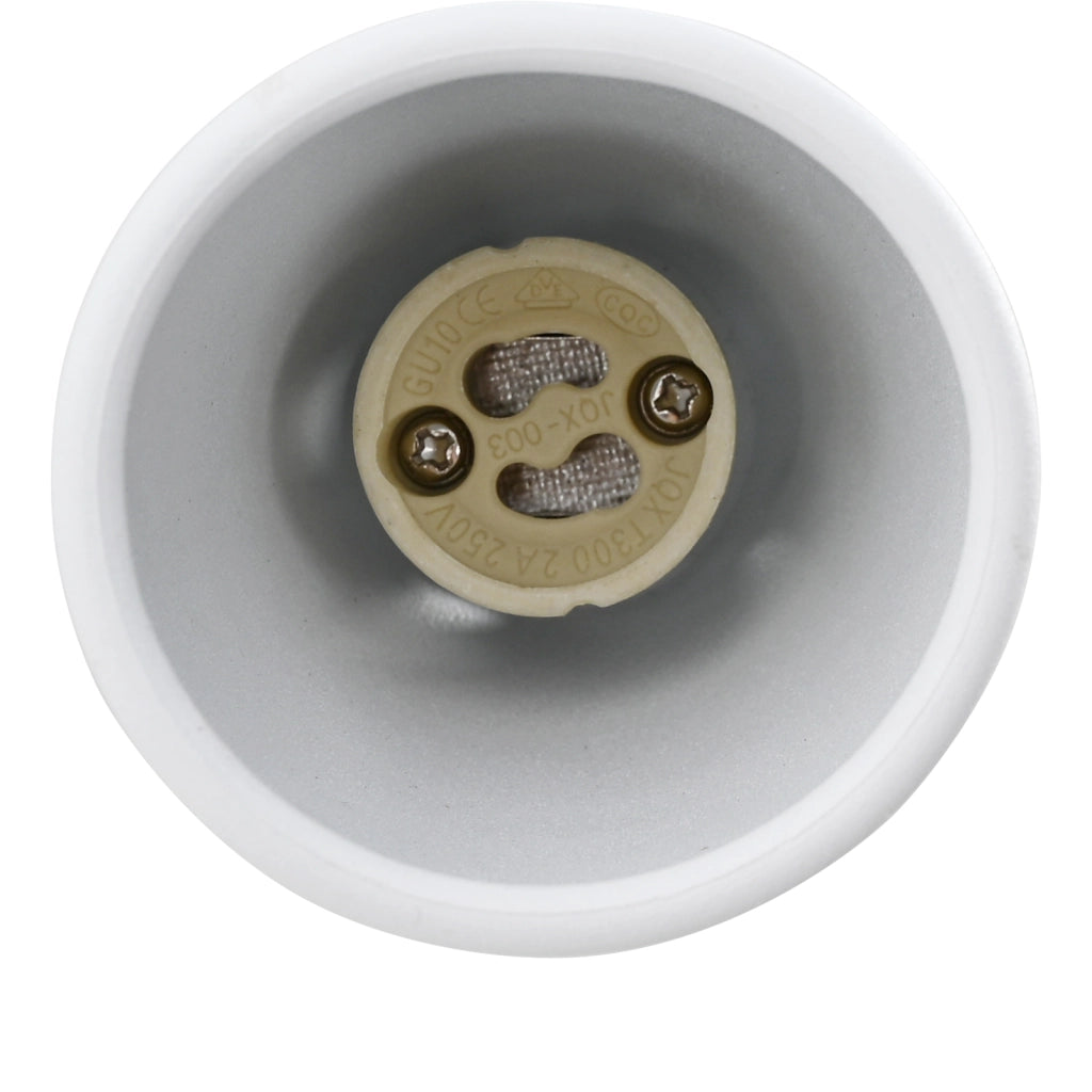 faretti da soffitto 2 vie regolabili GU10 bianchi