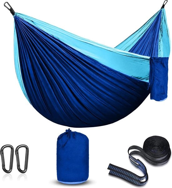 Matassa Nylon Ultraleggera da Campeggio Portatile Parachute da Campeggio per Campeggio Escursioni - Blu Cielo Blu
