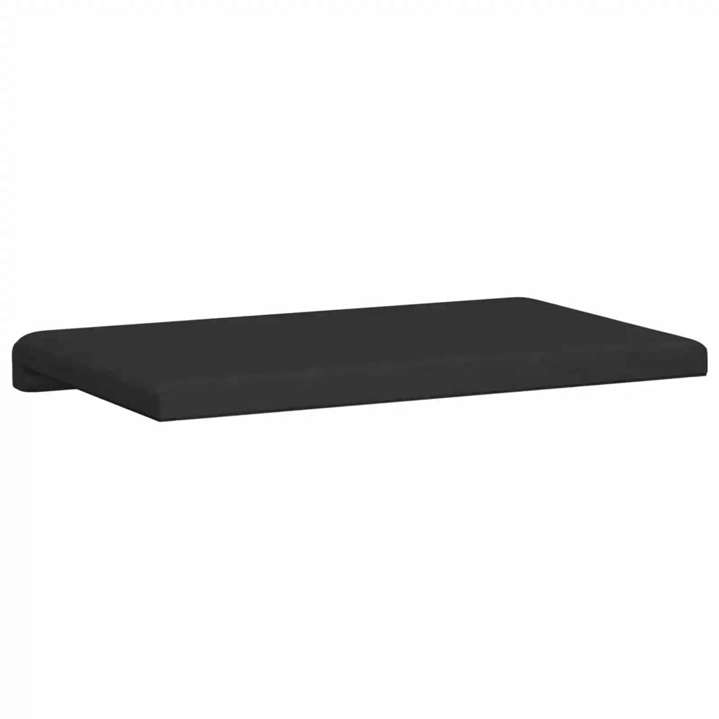 Cuscino per panchina Microfibra Nero Profondità 35 cm 42043209