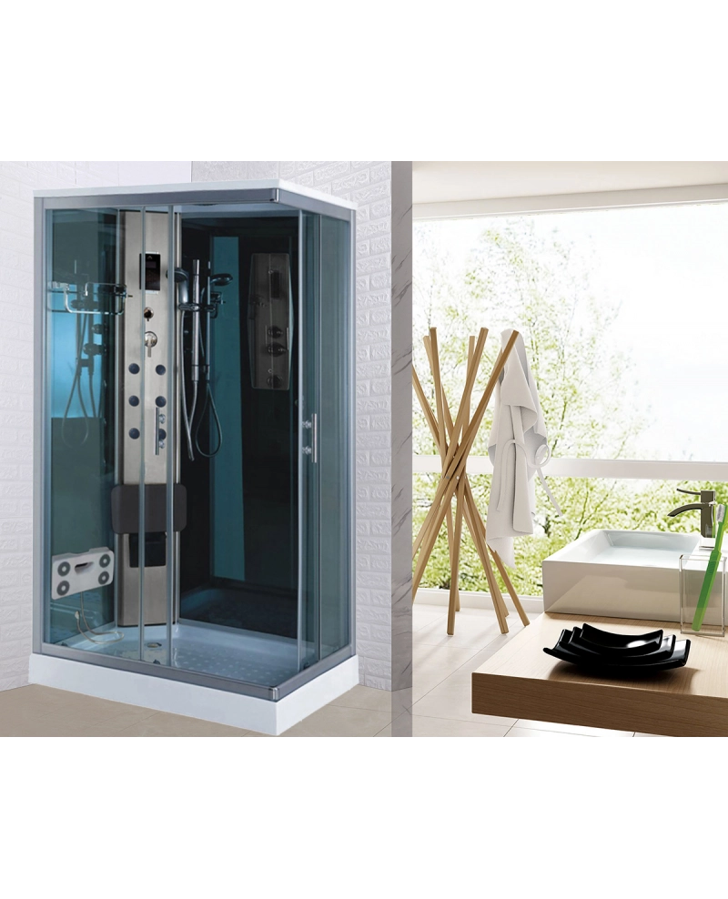 Cabina Idromassaggio Full Optional, 70x90cm Reversibile Sicorage Reglate