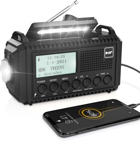 Radio di Emergenza - Kit di Emergenza - Radio a Batterie - Radio Portatile - Radio da Costruire - Radio