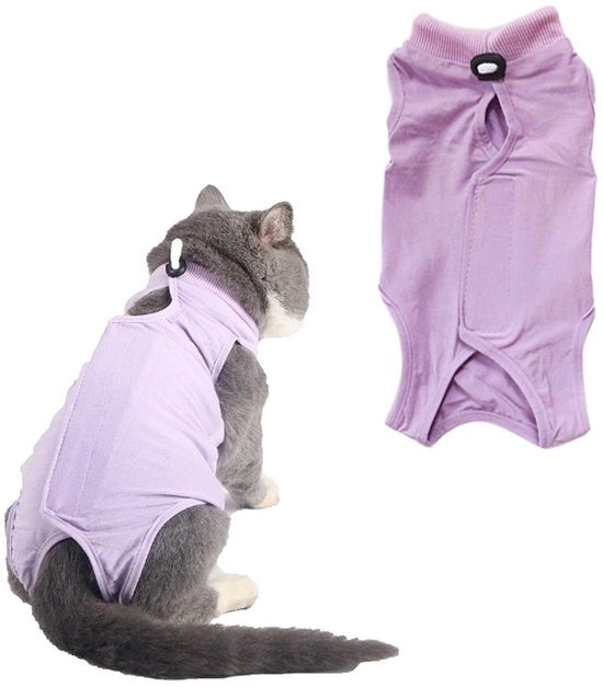 Kit di riparazione per gilet per gatti - M - Cotone morbido - Adatto per collare da 7,8-10,25 pollici
