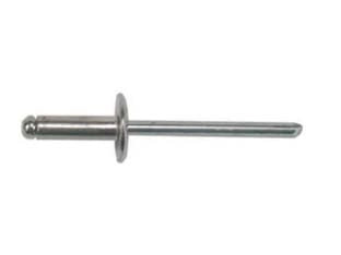 RIVETTI IN ALLUMINIO TESTA LARGA- - ø mm.4.8x20 - 10 blister FRIULSIDER