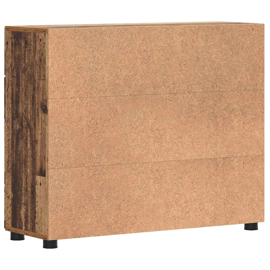 Armadio in Legno con cassetto Legno vecchio 88,5 x 30,5 x 73 cm CFW2008948