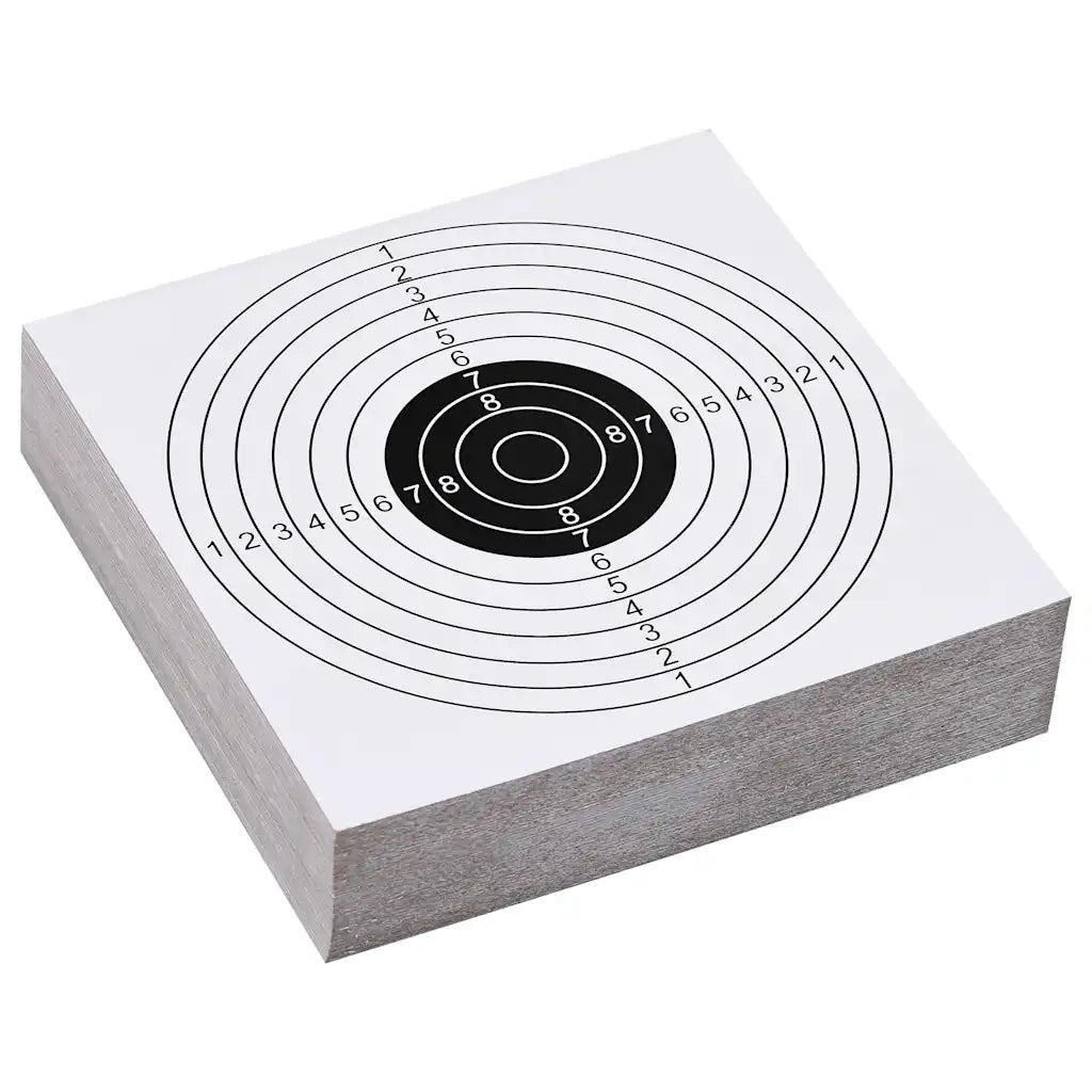 100 pz Bersagli di Carta 15x15 cm  cod mxl 78529