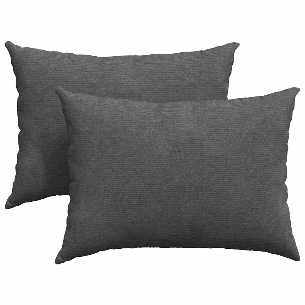 Cuscini da Divano 2 pcs Grigio scuro 70 x 50 cm 42013775