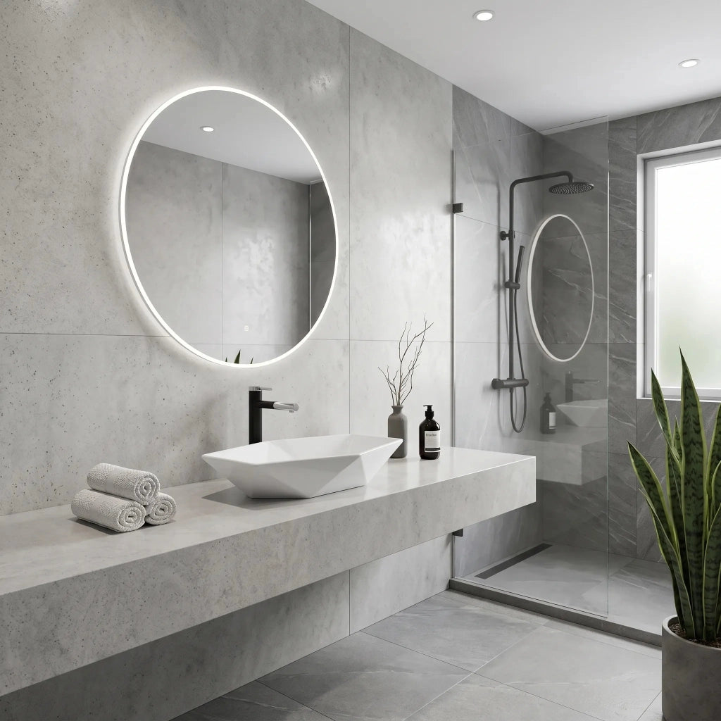 Lavabo Da Appoggio Rea Vegas White