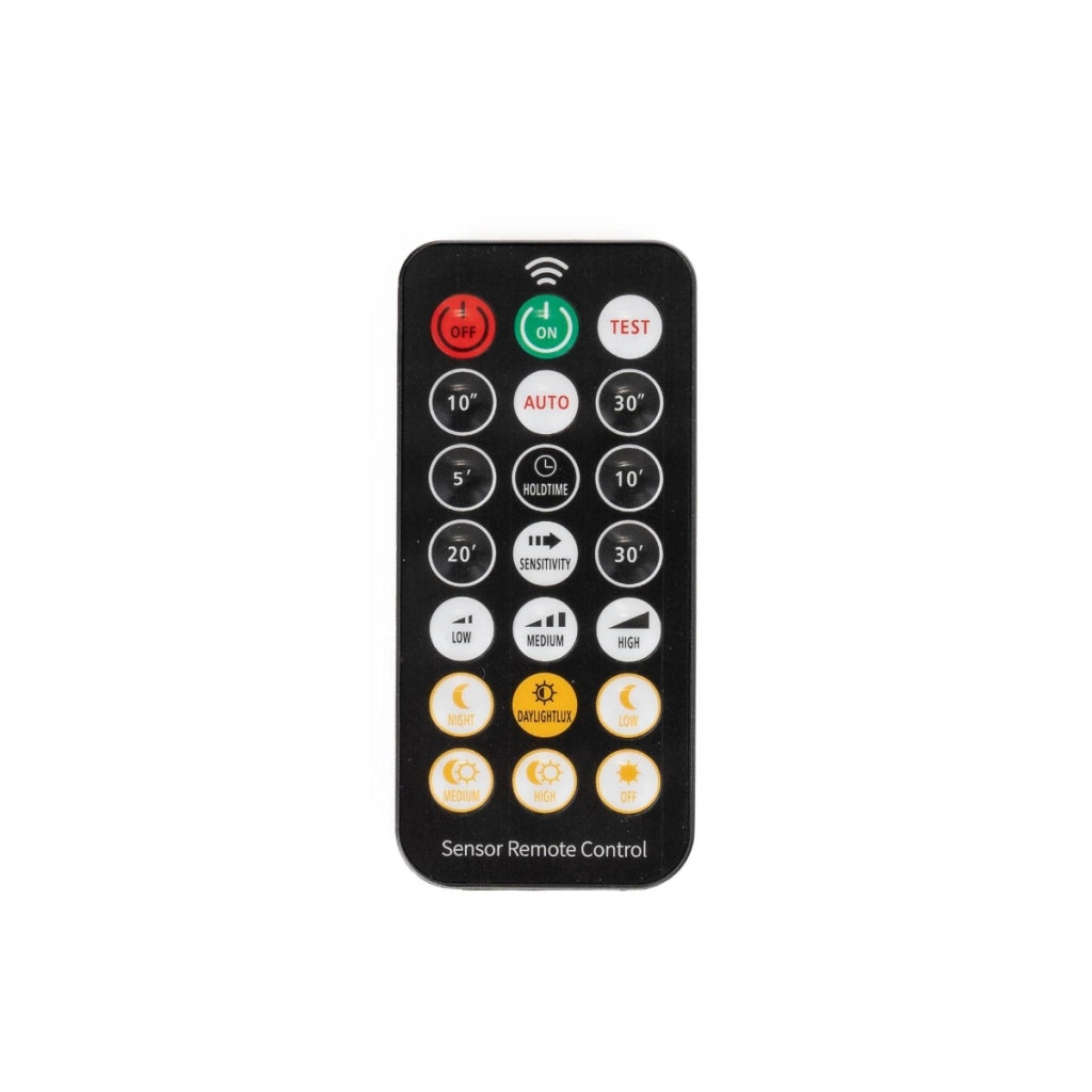 Plafoniera LED quadrata nera 18W 4000K sensore telecomando