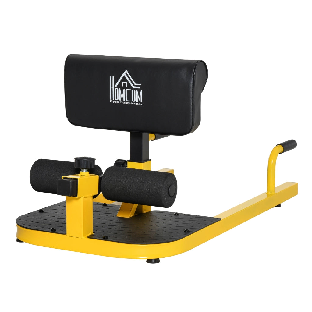 Trainer Sissy Squat ¨C Minimal ¨C Giallo e Nero 50x97x44,5-56,5 cm