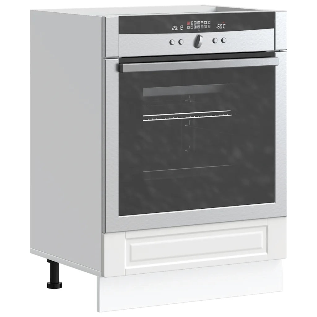 Armadio per Forno Porto Bianco in Legno Multistrato 853997