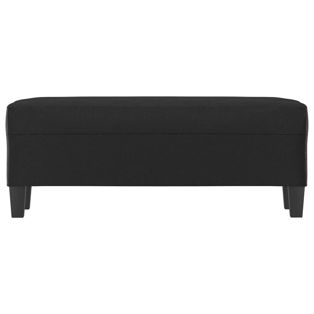 Panca/panca sintetica nera 100 x 35 x 41 cm 02_0010698