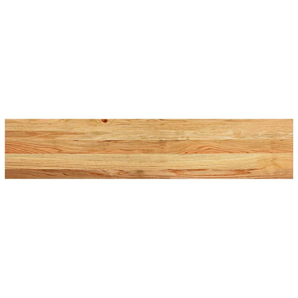 Gradini 12 pz Marrone Chiaro 120x30x2 cm Legno Massello Rovere 3282988