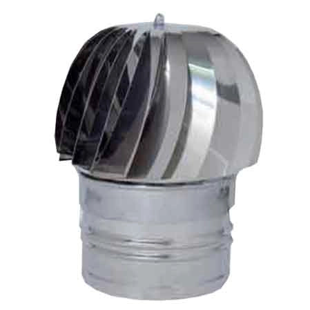 FUMAIOLO ZINCATO EOLICO TONDO Ø 80 mm