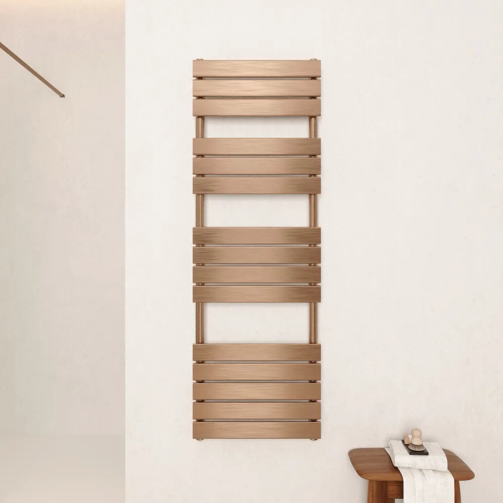Termoarredo idraulico 1550x550 oro rosa interasse 500 | Andromeda