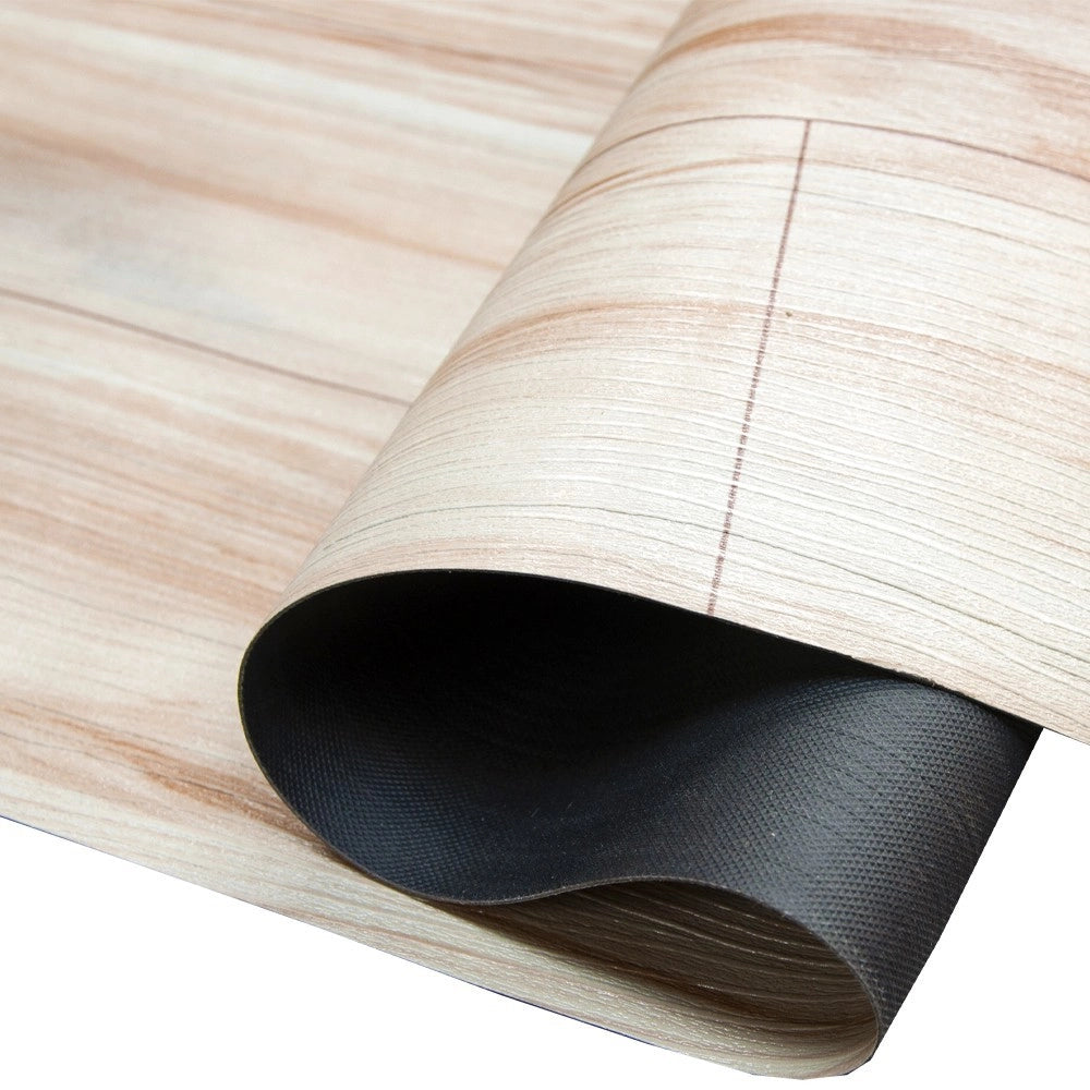 Pavimento PVC 140x1500 Cm Rivestimento Rotolo Vinile 30 Misure Design Legno Parquet Venato Dis A