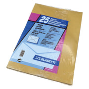 BUSTA DA LETTERA 23 x 32 gialla - s/finestra 25 pz  - BLASETTI