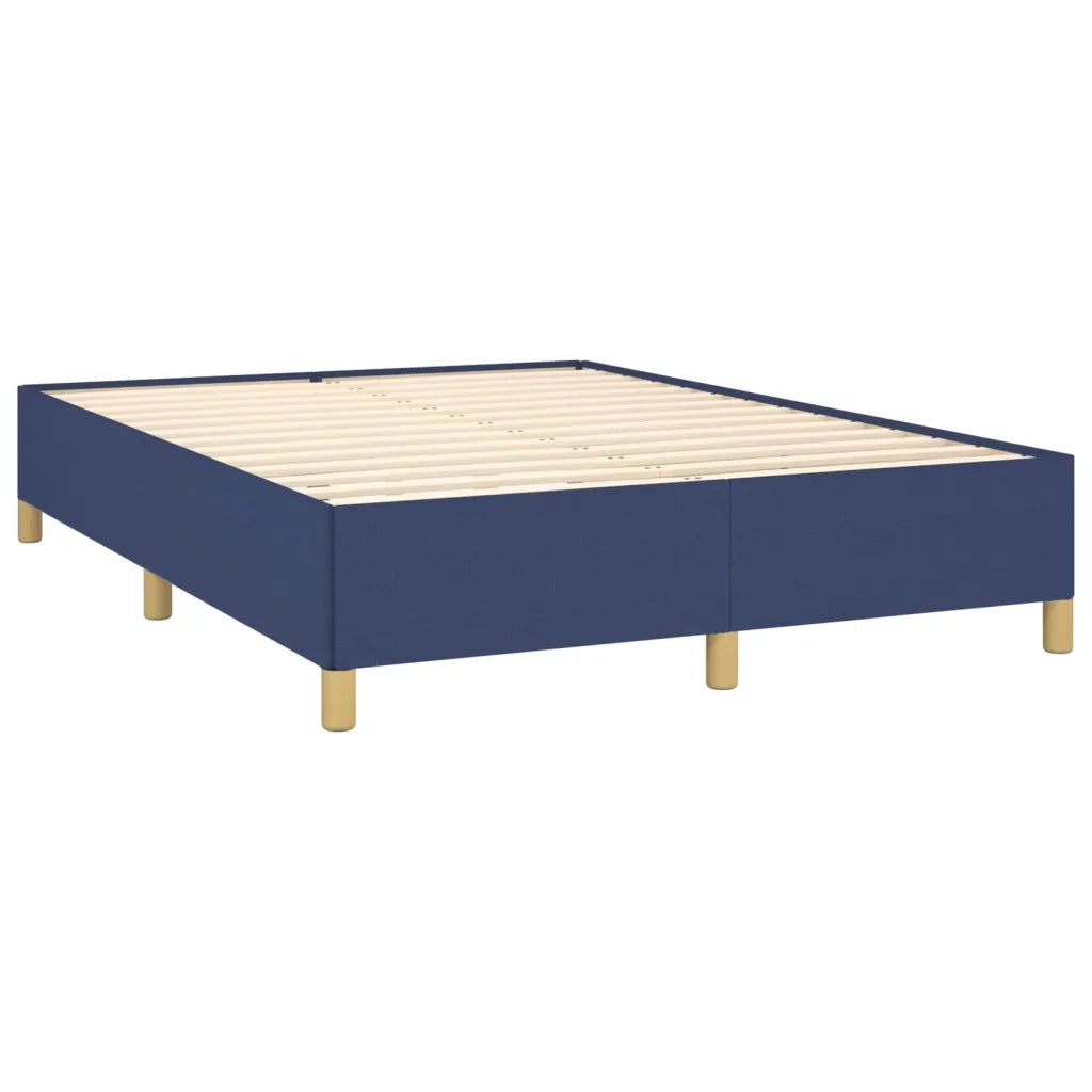 Giroletto senza Materasso Blu 140x190 cm in Tessuto 347163