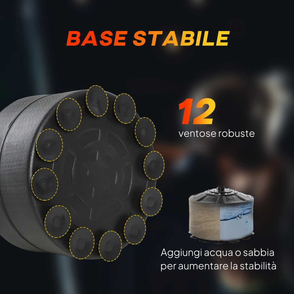Sacco Boxe da Terra 4 in 1 ¨C Minimal ¨C Nero