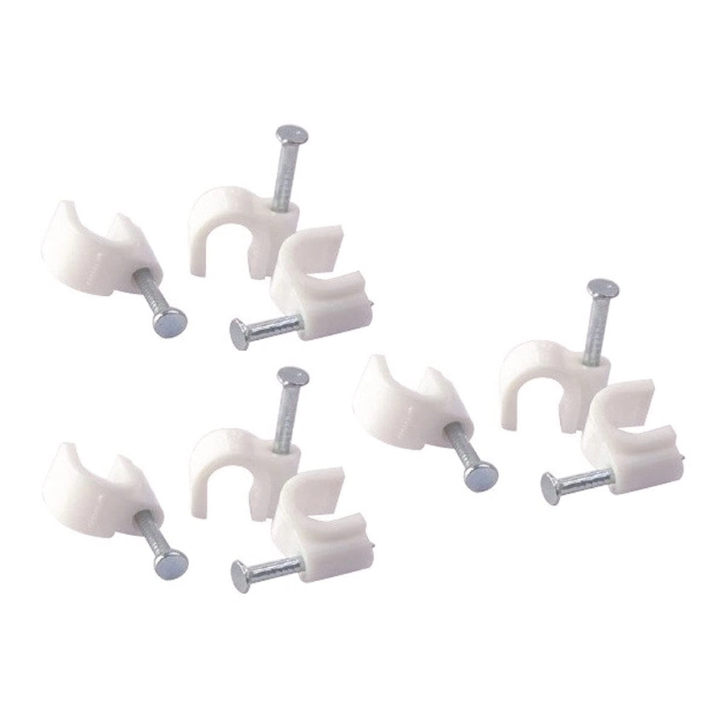 SET 50 GRAFFETTE TONDE CAVI 9-10MM CON CHIODO