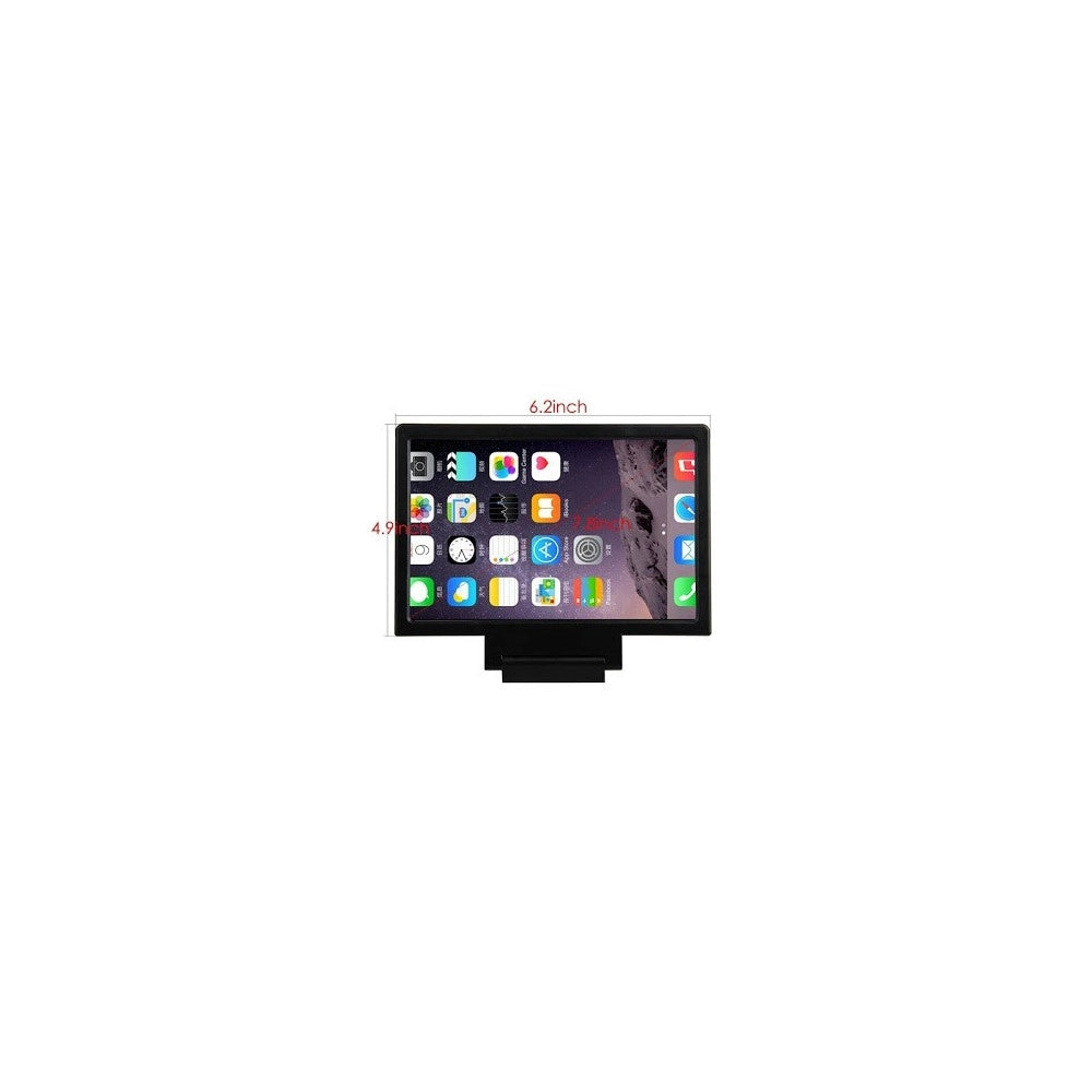 Trade Shop - Telefono Cellulare Schermo 3d Amplificatore Lente D'ingrandimento Supporto -