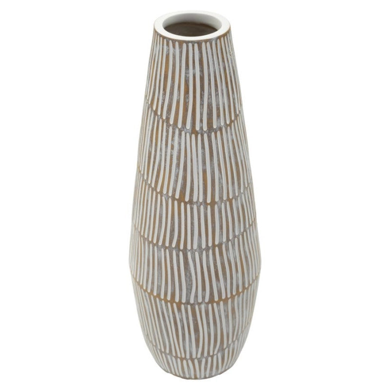 Vaso Resina Hanoi cm ø 17x47 (apertura cm ø 6)
