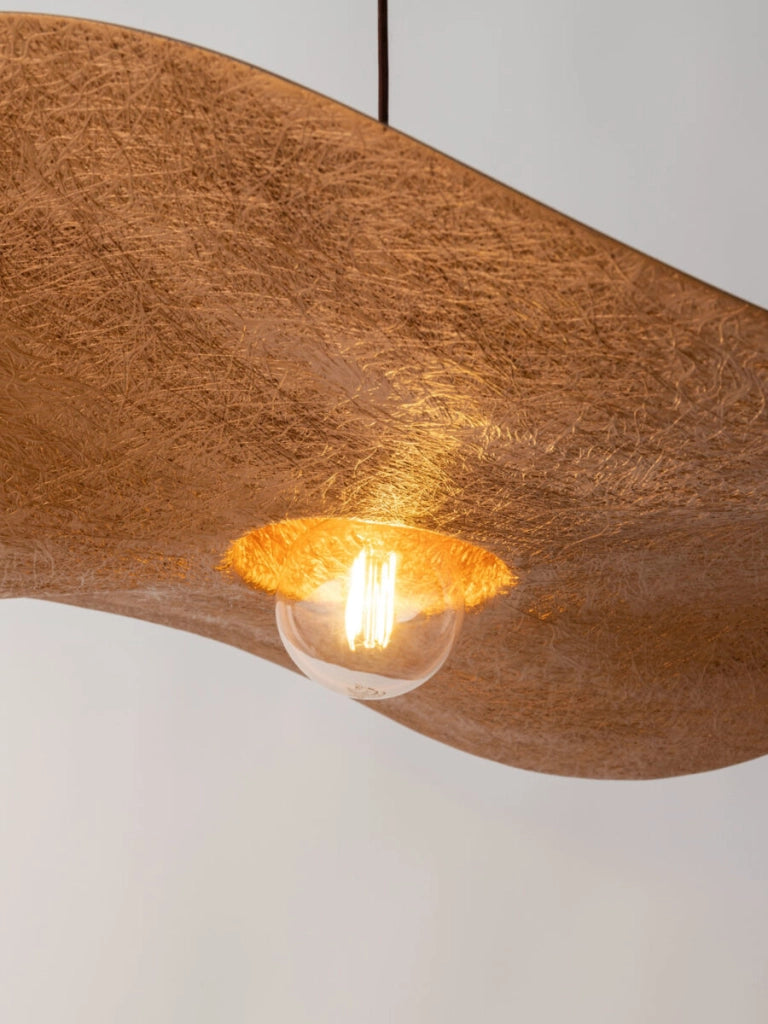 Lampada a sospensione Kapello nero rame Ø76 E27 Sigma