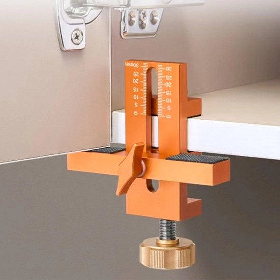 Montaggio della porta con dispositivo di supporto pesante in alluminio, attrezzi da lavoro