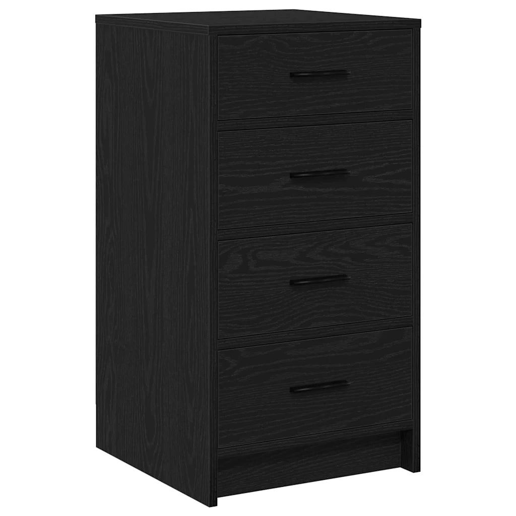 Credenza Rovere nero 40 x 41 x 75 cm Legno multistrato 865056