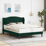 Struttura del letto Verde Scuro 140 x 200 cm Velluto 42027925