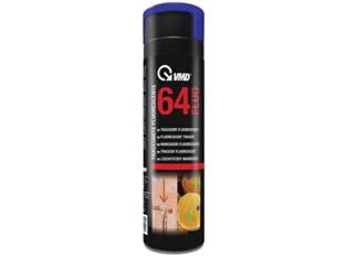 TRACCIANTE FLUORESCENTE SPRAY ML.500 64 FLUO- - ml.500 blu fluorescente in bomboletta spray - 12 pezzi VMD