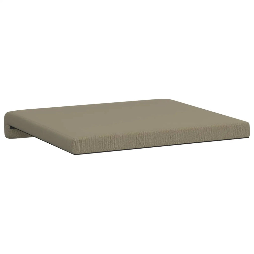 Cuscino per panchina 4 pcs Velvet testurizzato Cachi 42043158