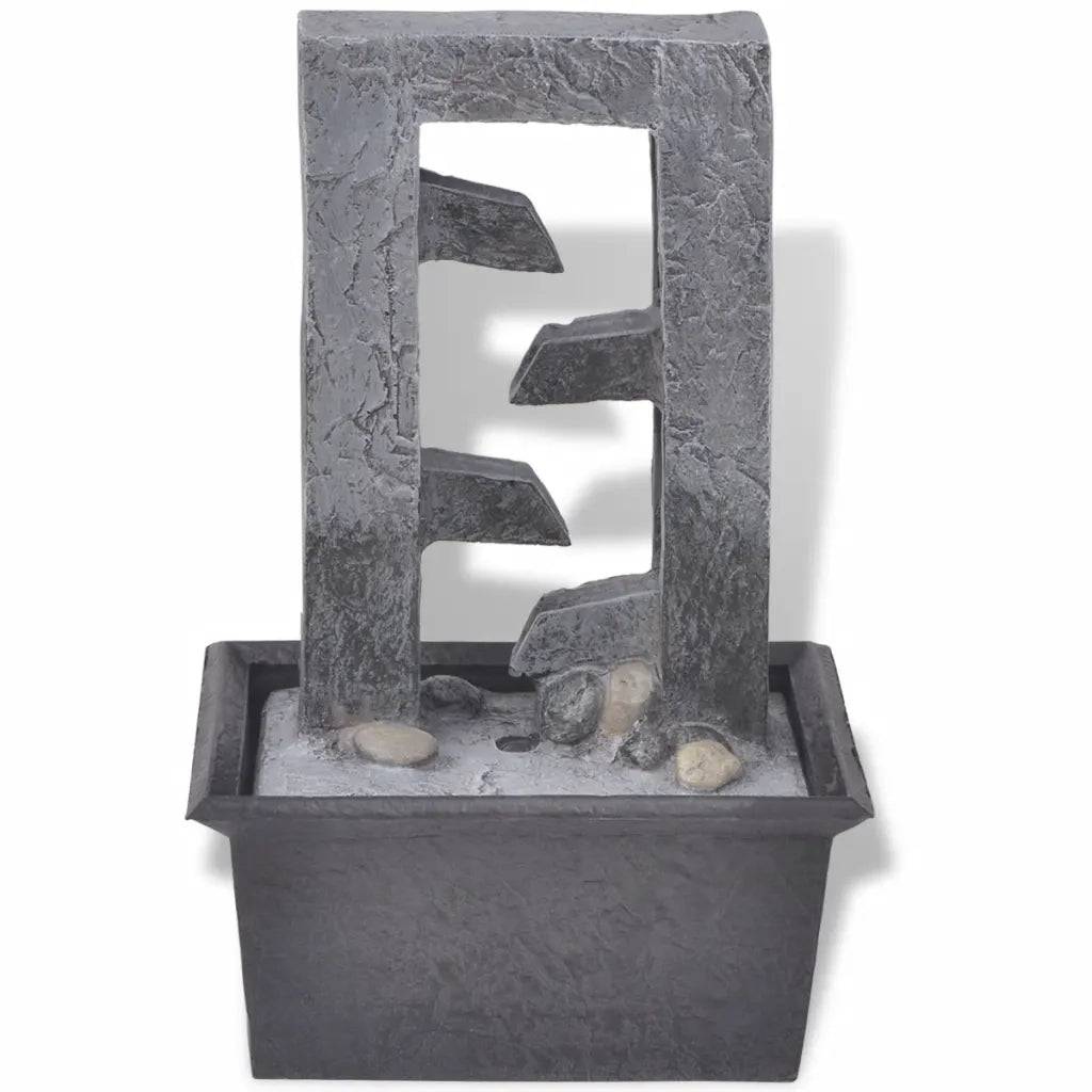 Fontana da Interno con LED in Poliresina 242351