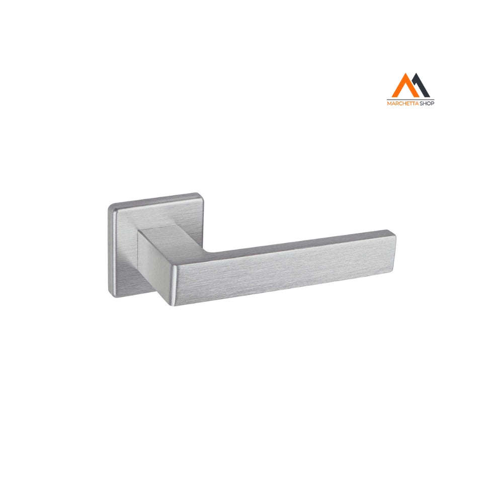 MANIGLIA SU ROSETTA QUADRA H7 WILLY ALU TAGLIA: WILLY ALU, COLORE: BRONZO ANOD SATINATO