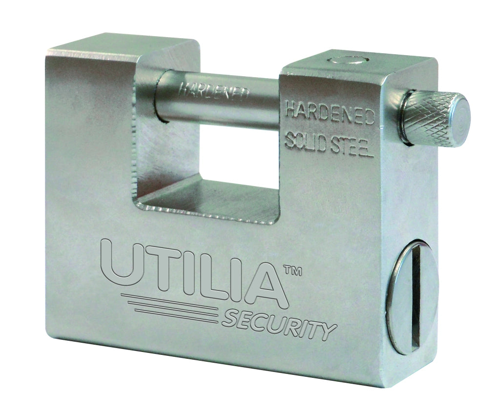 Utilia Security LUCCHETTO ANTISCASSO MONOBLOCCO mm. 84 6.00 pz