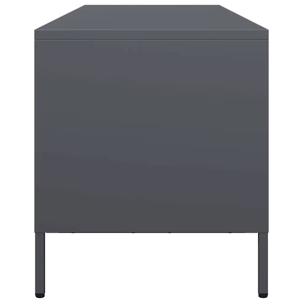 Mobile TV | Armadietto TV | Mobile Porta TV Antracite 135x39x43,5 cm Acciaio Laminato a Freddo