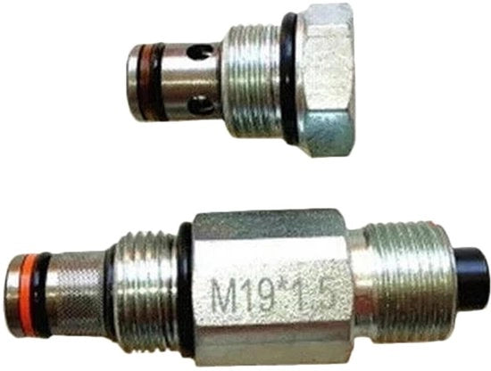 Set di valvola di sfogo universale - Pasvorm - Diametro di vite 19mm - Lunghezza 37mm/72mm - Materiale duraturo - Lunga durata